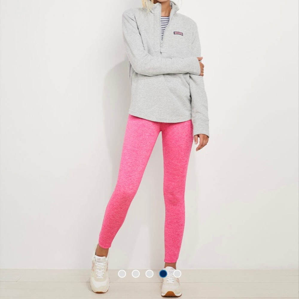 Vineyard Vines XS pink heathered leggings